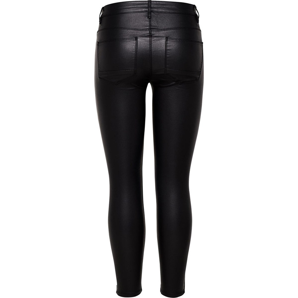 15148275NEBIMV3NEBIMV3|15148275|BlackONLY ONLKENDELL REG SK ANK COATED PNT BJ NOOS KADIN PANTOLON-Black