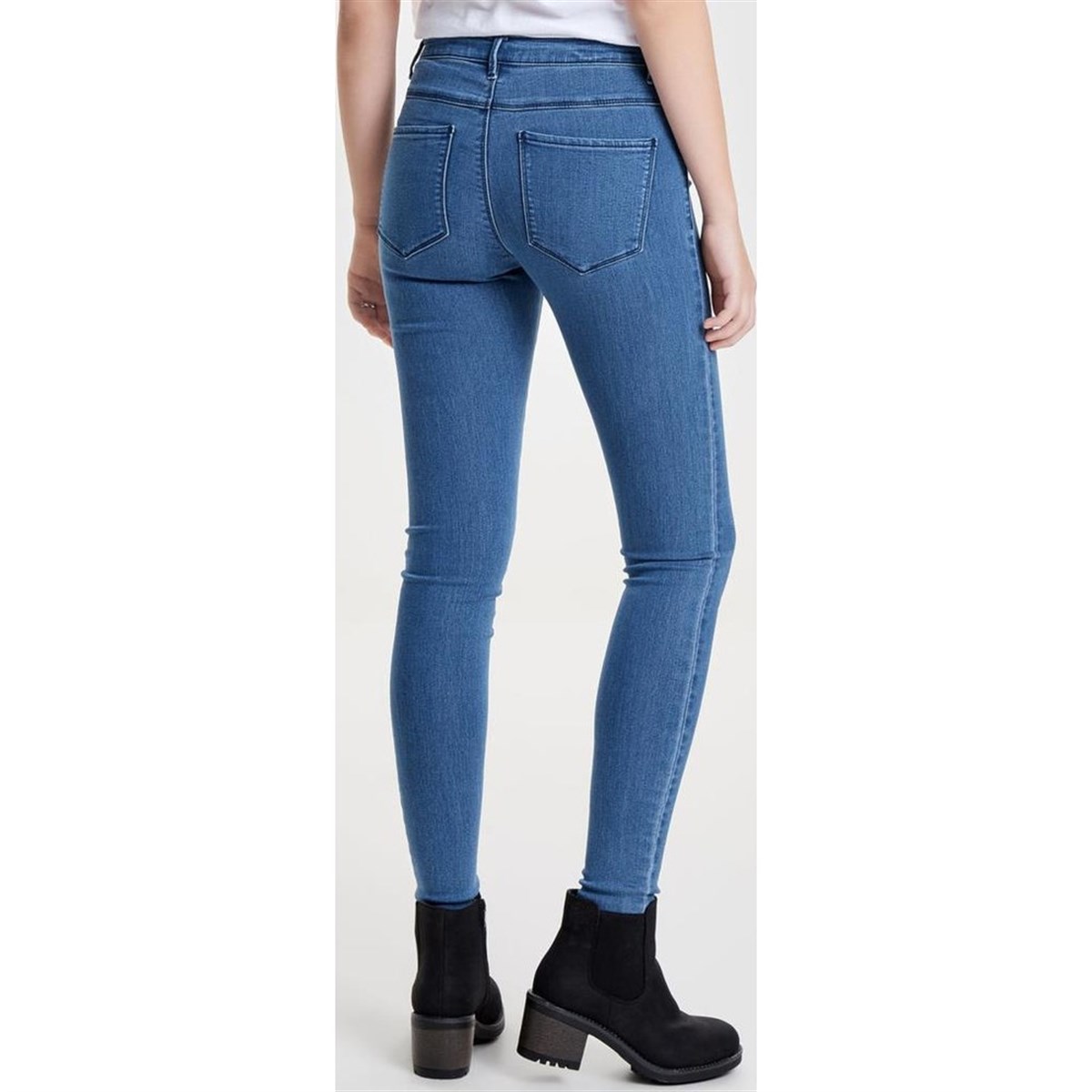 15131044NEBIMV3NEBIMV3|15131044|MediumONLY ONLRAIN REG SKINNY JEANS CRY5055 NOOS KADIN PANTOLON-Medium Blue Denim