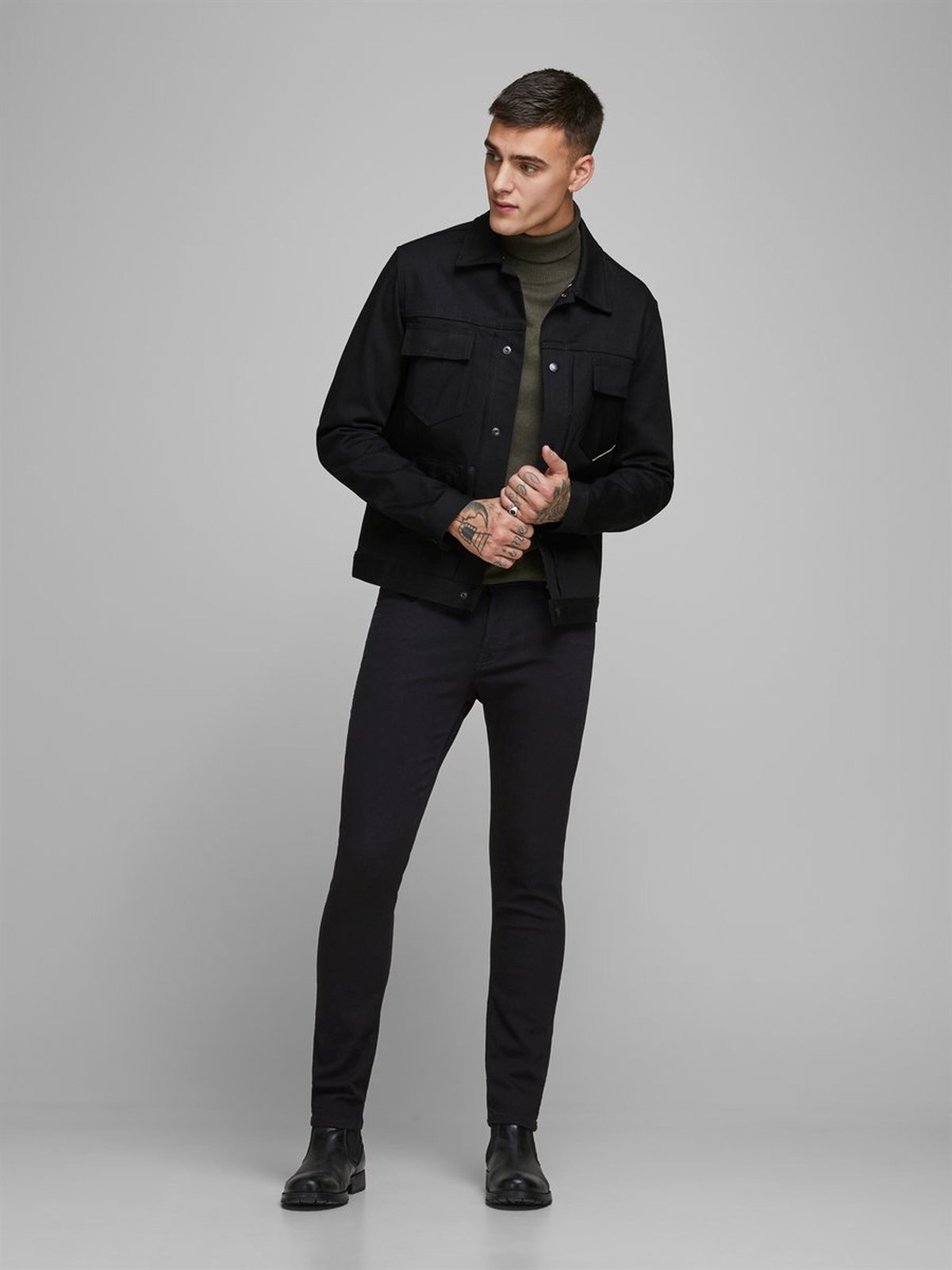 12152346Jack & Jones Jjiglenn Erkek Pantolon 12152346