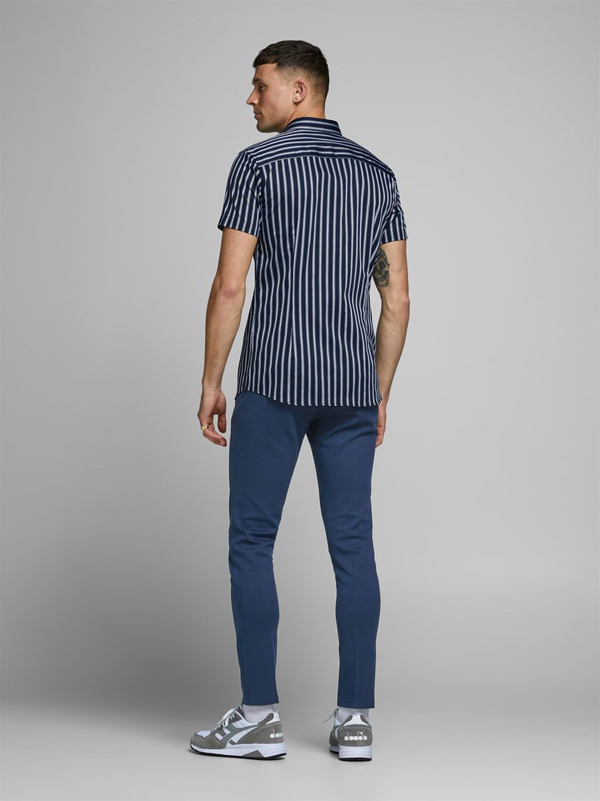 12173630Jack&Jones Jjimarco Jjphil Jersey Nor D. Navy Erkek Pantolon - 12173630