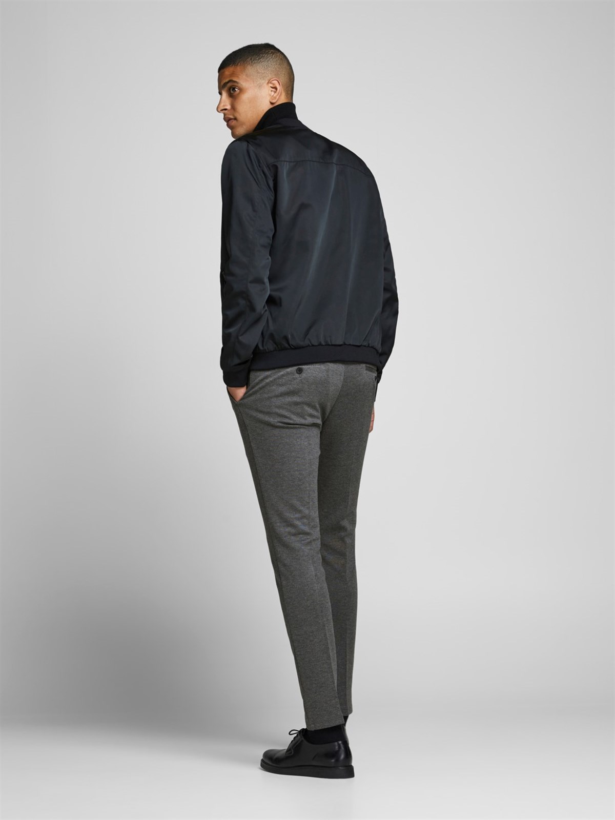 12173628Jack&Jones Jjimarco Jjphil Jersey Nor Grey Mel Noos Erkek Pantolon - 12173628
