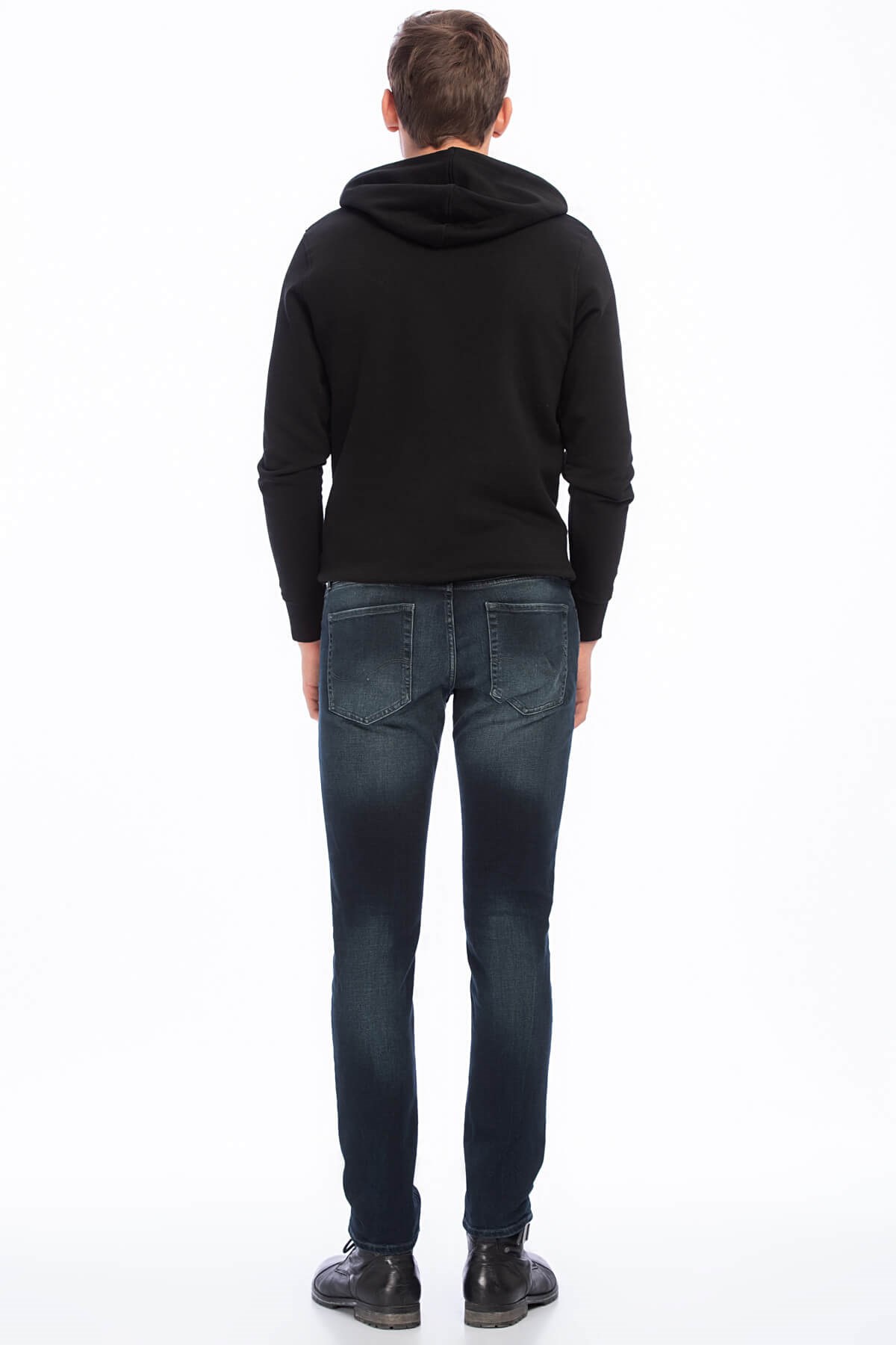 12114613NEBIMV3NEBIMV3|12114613|BlueJACK & JONES JJIGLENN JJORIGINAL JOS 925 ERKEK PANTOLON-Blue Denim