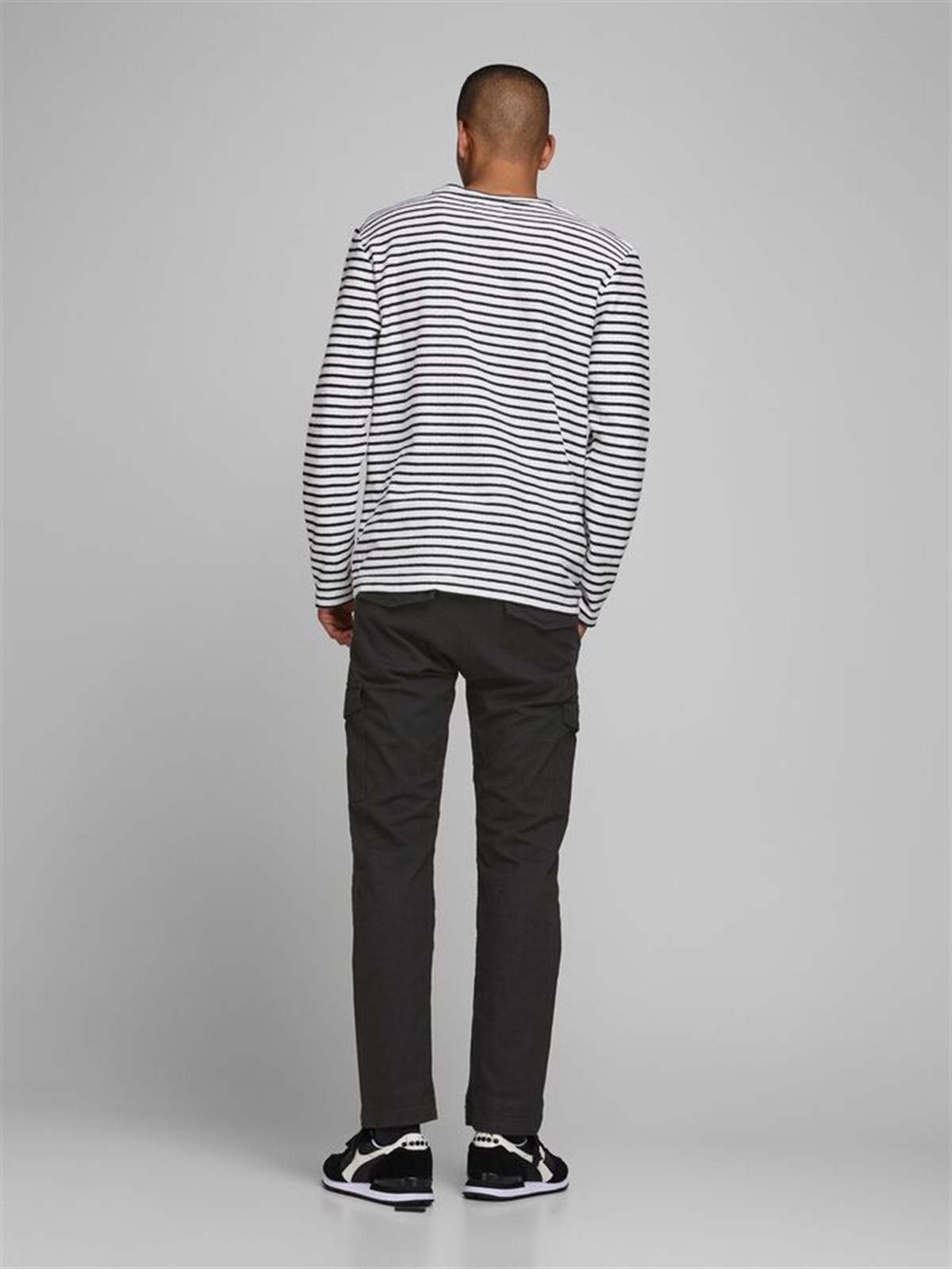 12169485NEBIMV3NEBIMV3|12169485|BlackJACK&JONES JJIROB JJALFA AKM 906  BLACK ERKEK PANTOLON - 12169485-Black