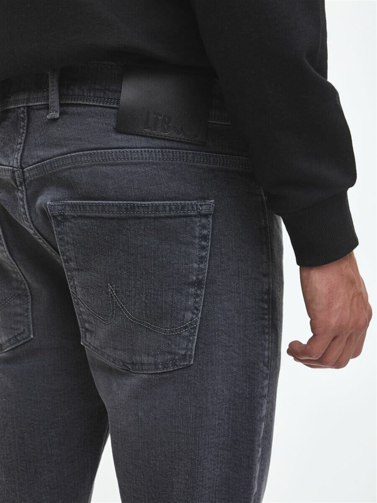 51012Ltb Diego X Grey Dark Wash Erkek Pantolon