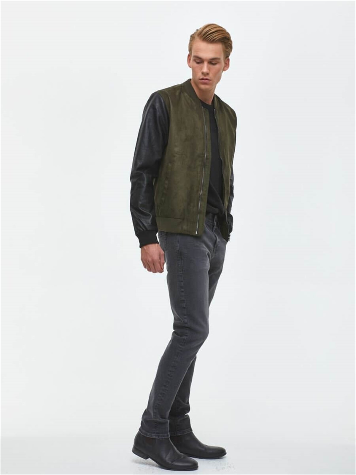 51012Ltb Diego X Grey Dark Wash Erkek Pantolon
