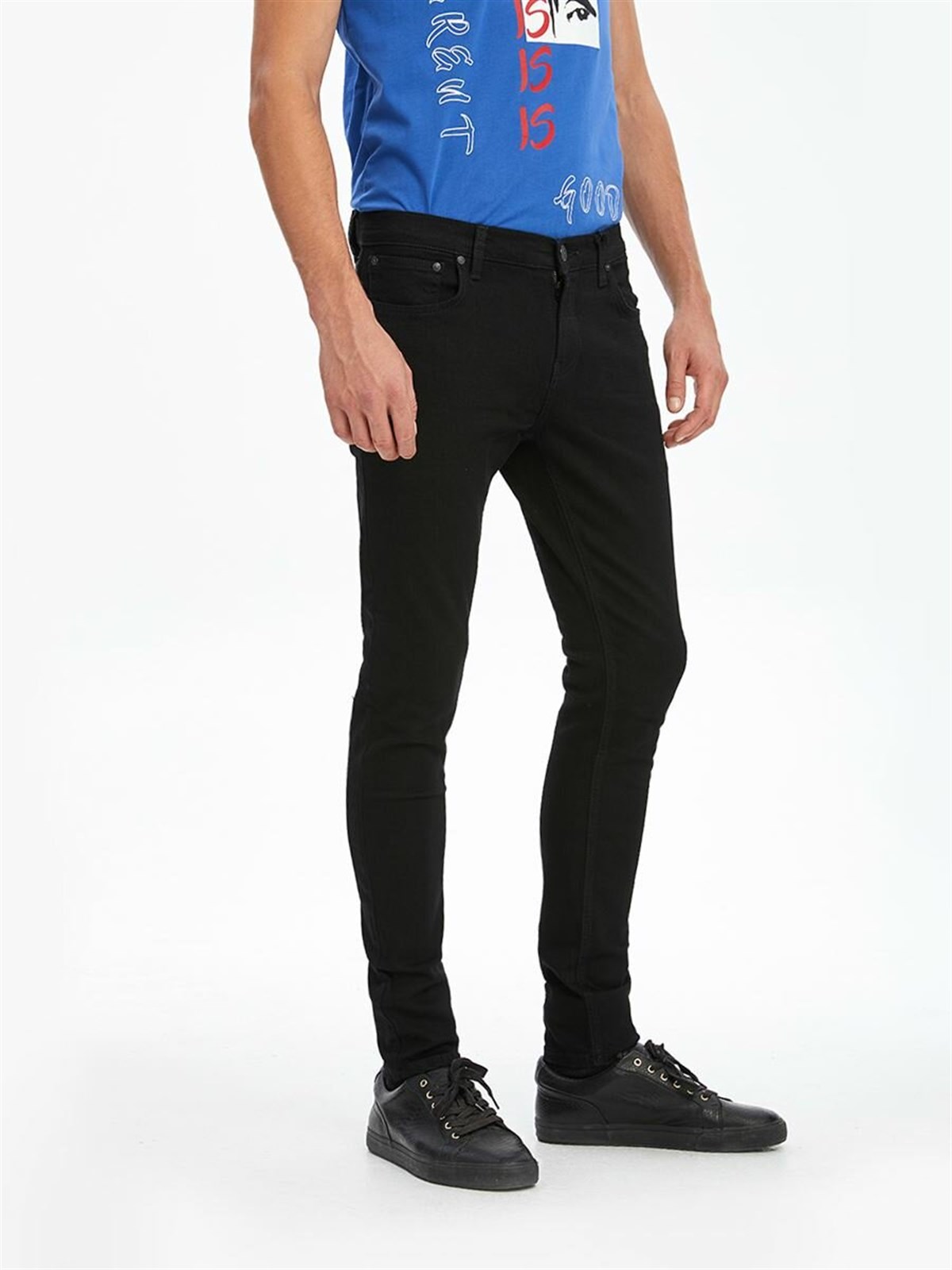 010095099213678200Ltb Smarty Black Wash Erkek Pantolon
