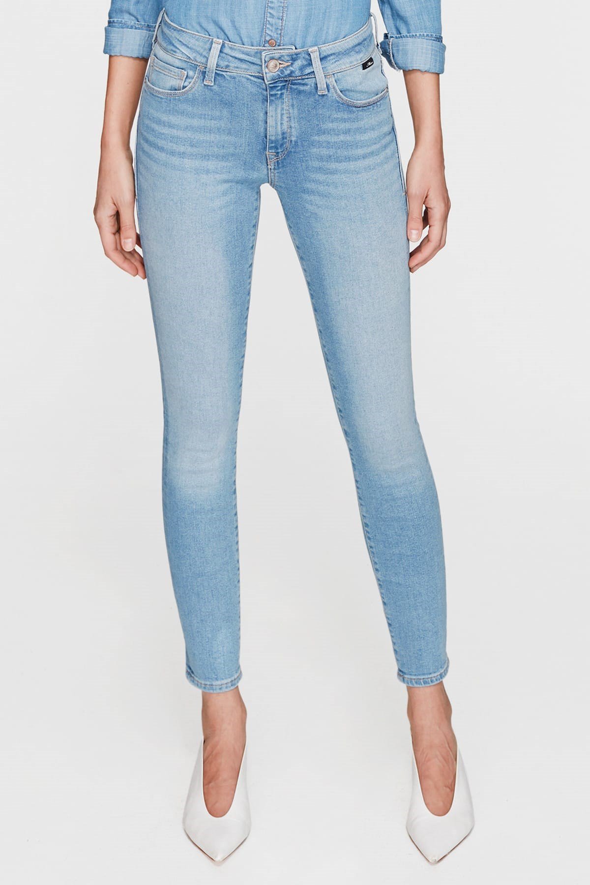 1072928050NEBIMV3NEBIMV3|1072928050|R000MAVİ ADRIANA ANKLE Lt Blue 90's Str-STD
