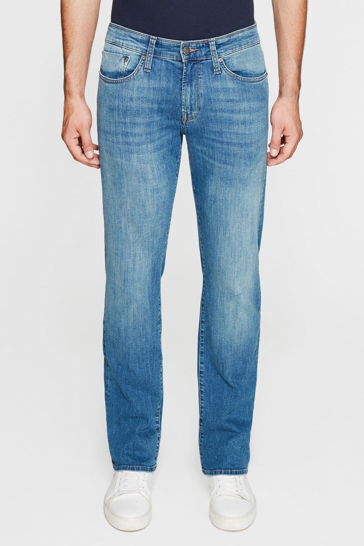 0020225609NEBIMV3NEBIMV3|0020225609|R000MAVİ HUNTER Indigo Brushed Summer denim-STD