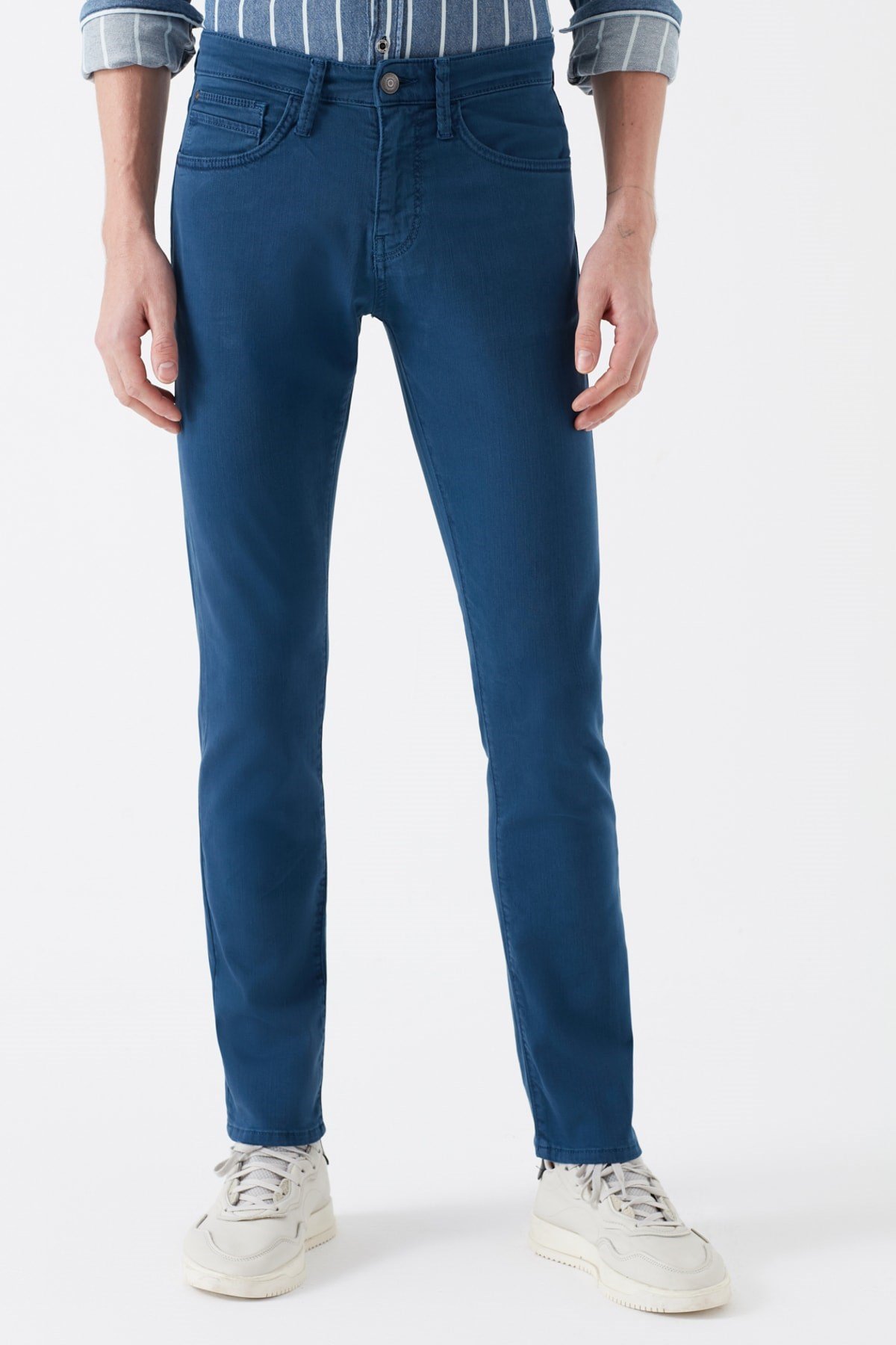 0042231019NEBIMV3NEBIMV3|0042231019|STDMAVİ JAKE Blue Wing Teal ERKEK PANTOLON-STD