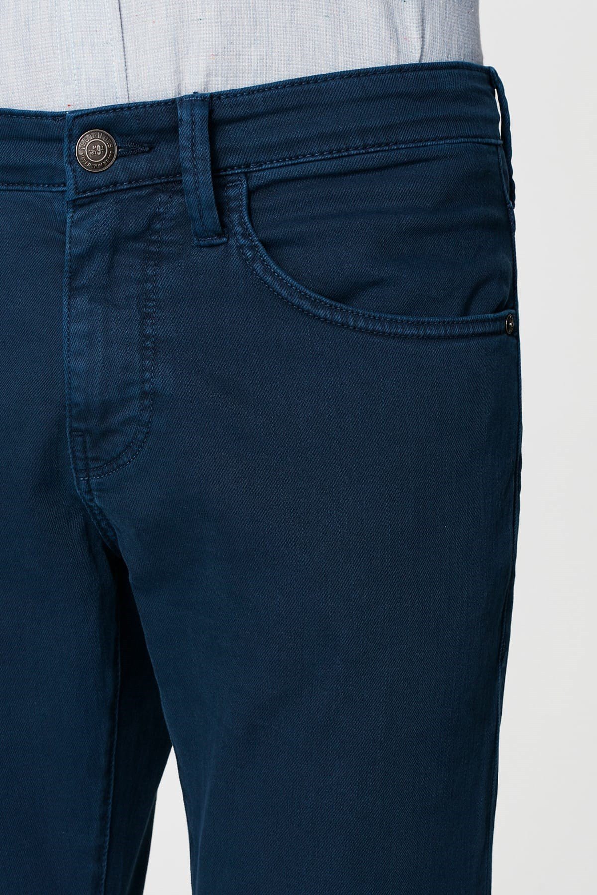 00422245360NEBIMV3NEBIMV3|00422245360|STDMAVİ JAKE Dark Denim Comfort ERKEK PANTOLON-STD