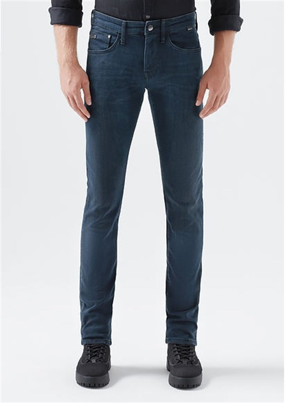 0042227245Mavi Jake Dark Foggy Mavi Jet Black Erkek Pantolon