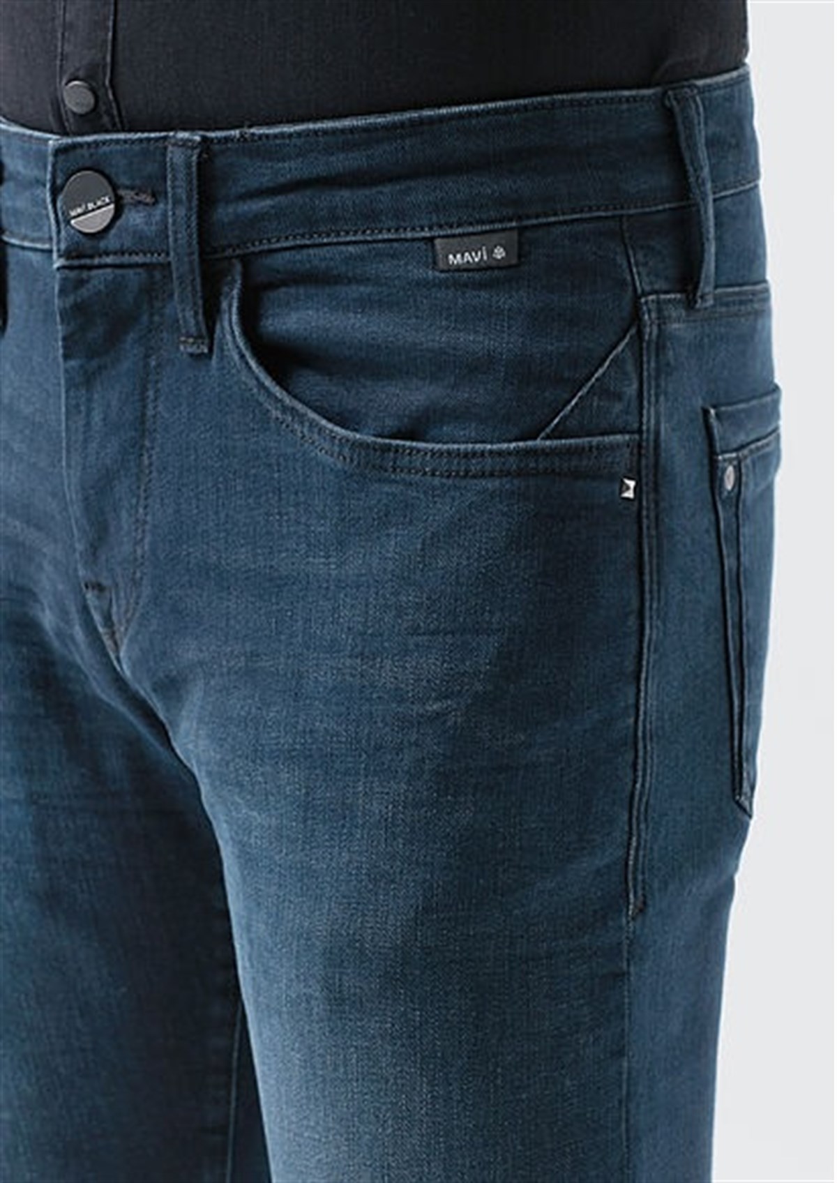 0042227245Mavi Jake Dark Foggy Mavi Jet Black Erkek Pantolon