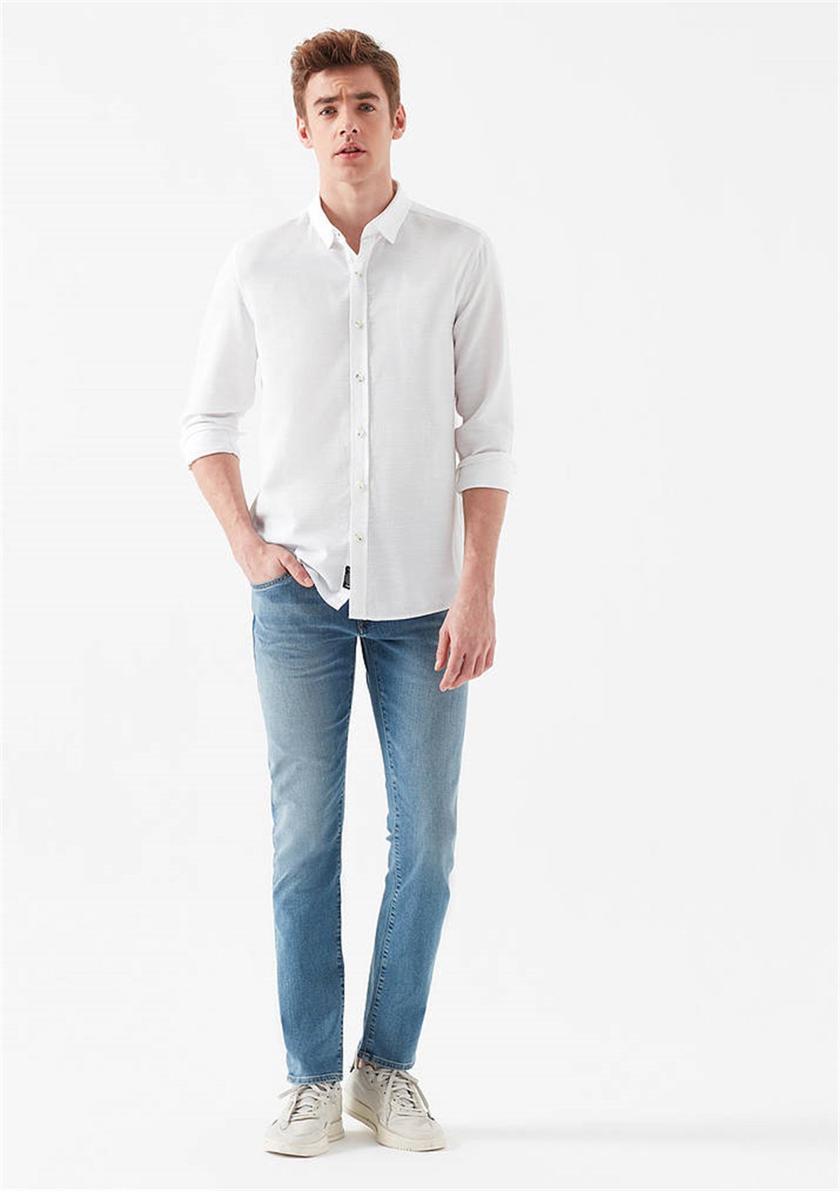 0042228709MAVİ JAKE LT Brushed Mavi Premium