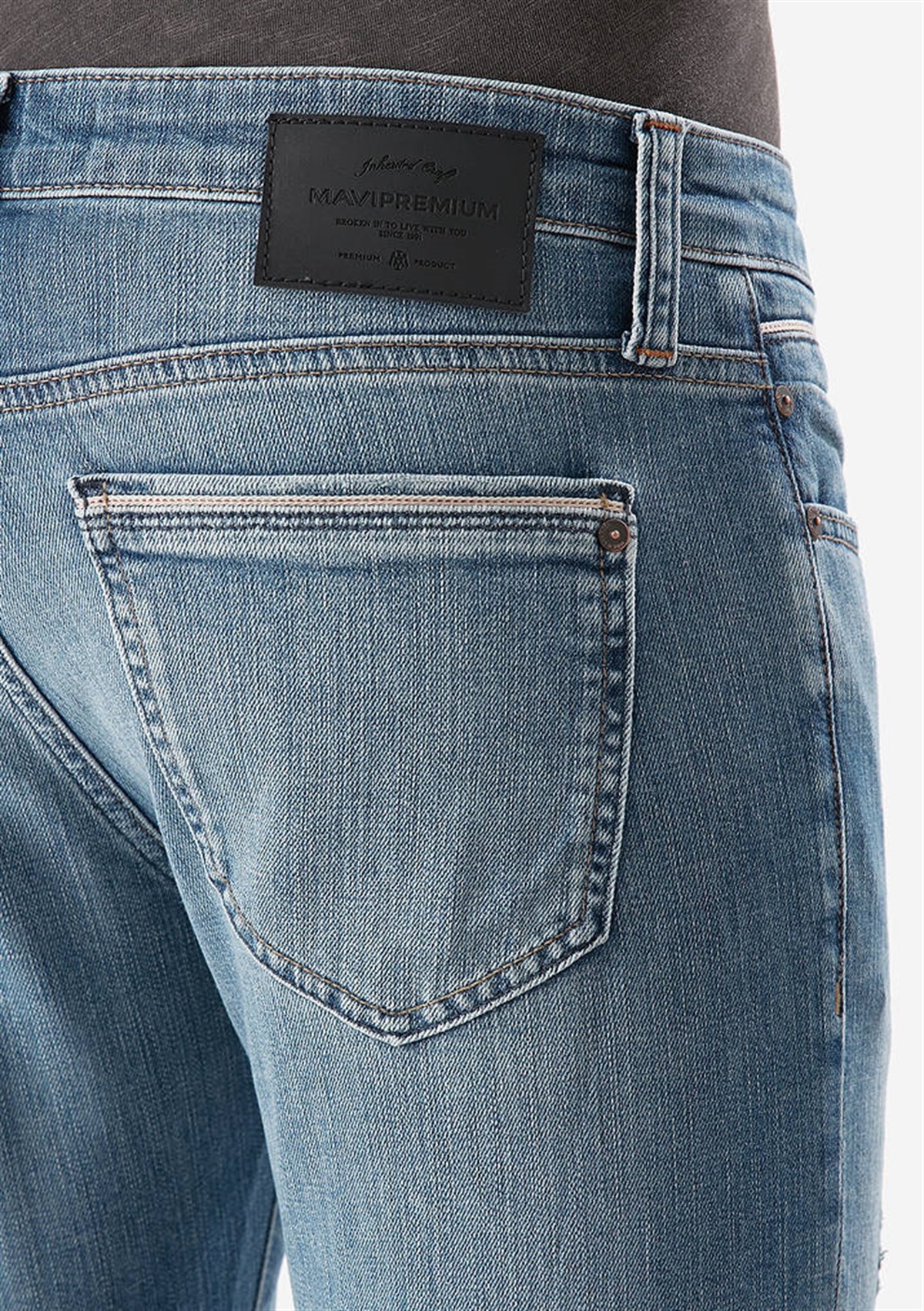 0042230621Mavi Jake Mid Shaded Mavi Premium Erkek Pantolon