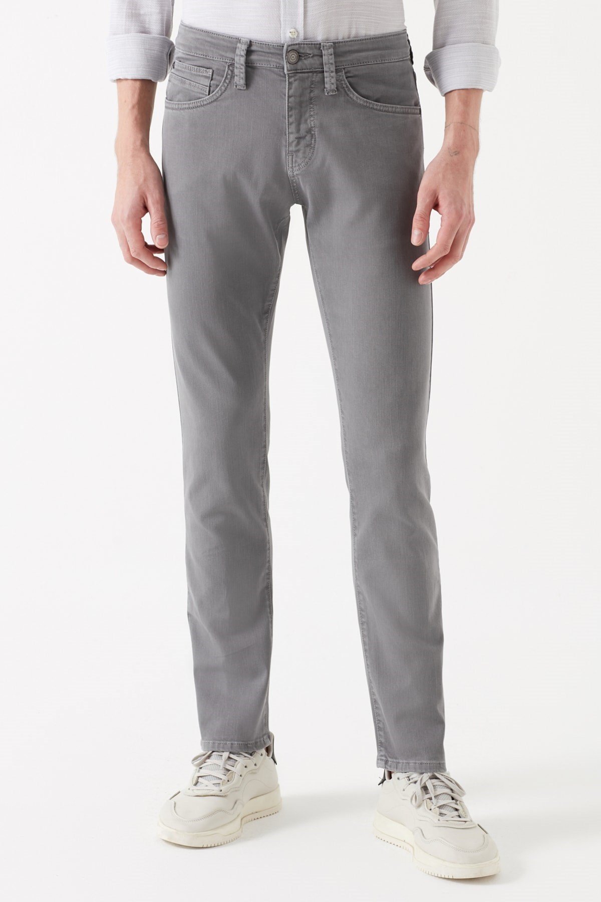 0042231022NEBIMV3NEBIMV3|0042231022|STDMAVİ JAKE Pewter ERKEK PANTOLON-STD
