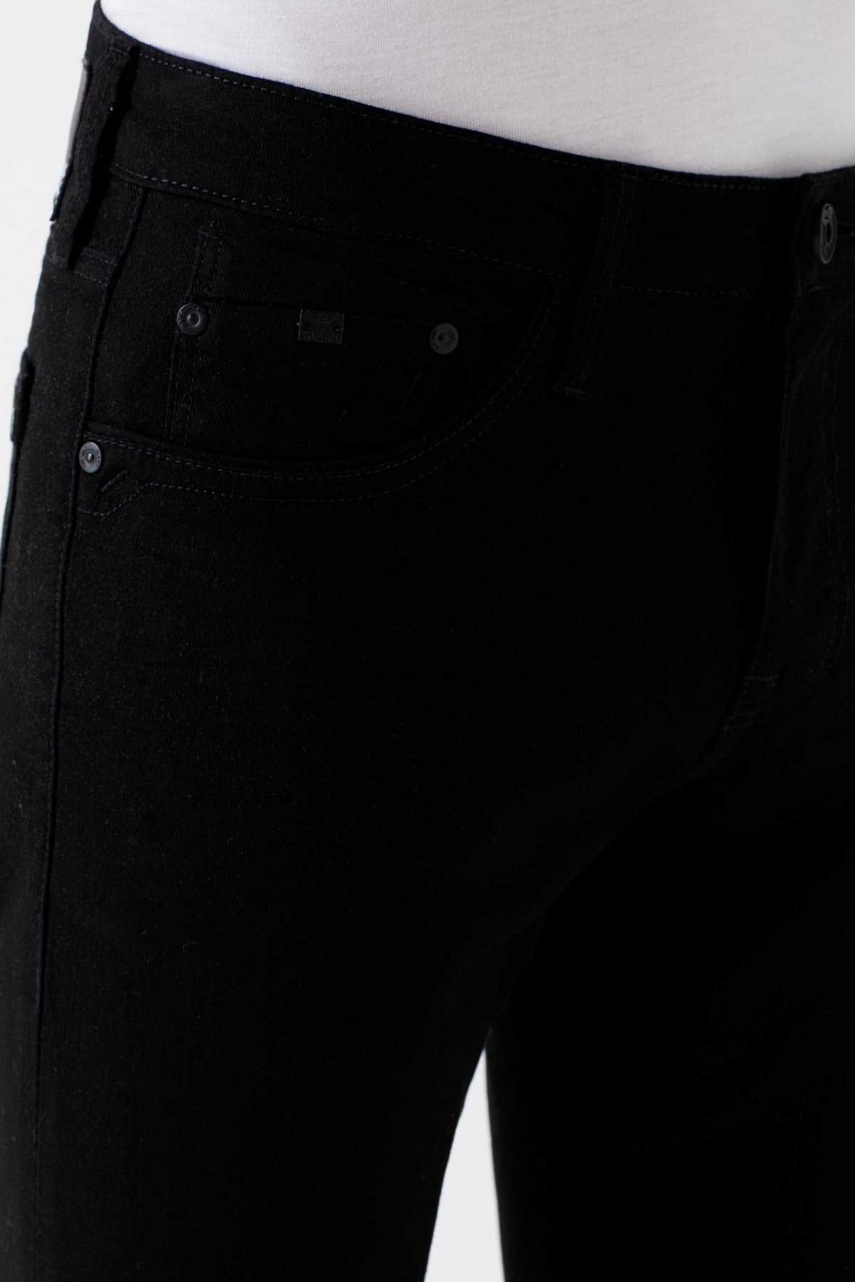 0042421319NEBIMV3NEBIMV3|0042421319|STDMAVİ JAMES Coal Coated MAVI BLACK ERKEK PANTOLON 0042421319-STD