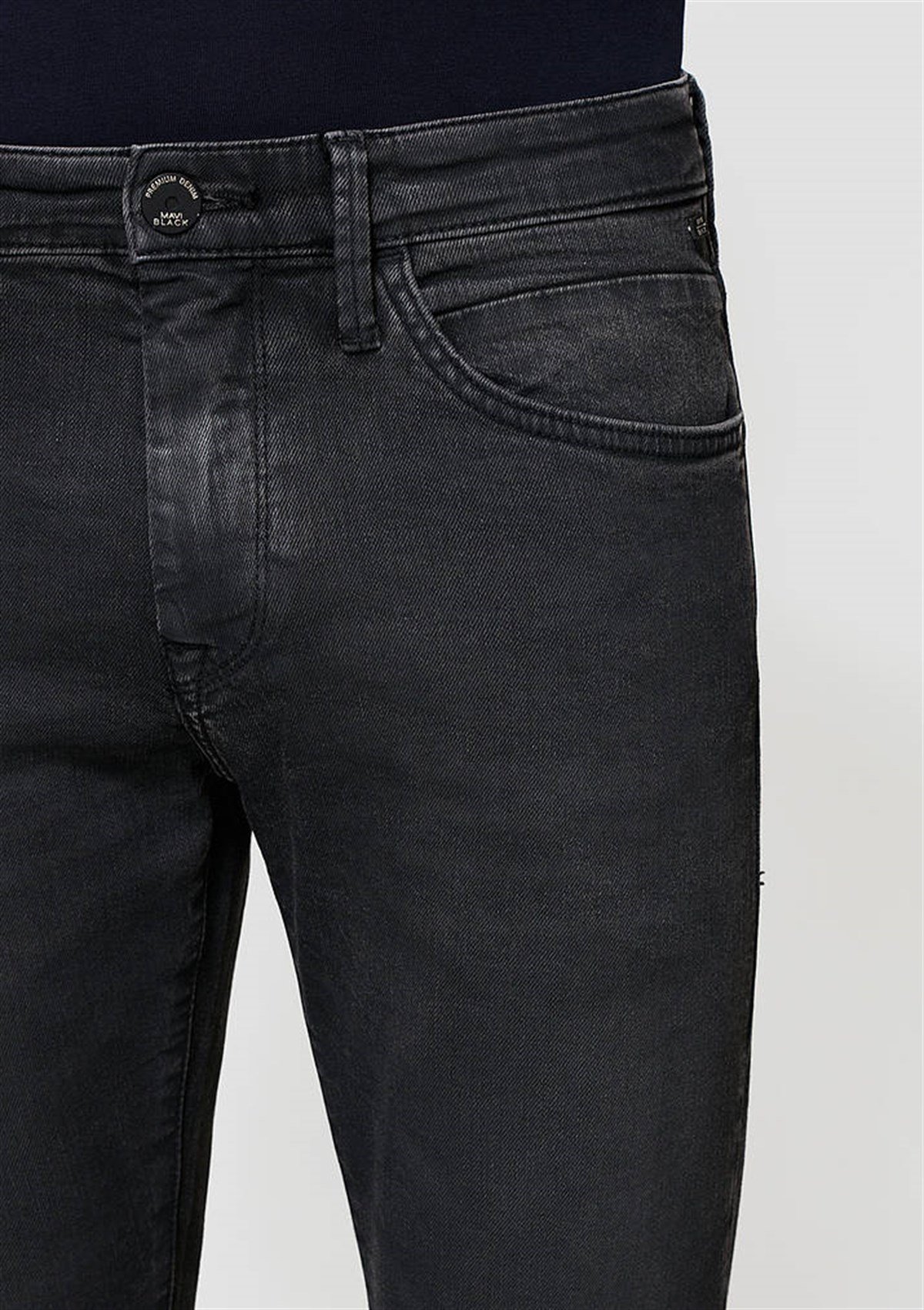 0042424984Mavi James Coated Coal Mavi Black