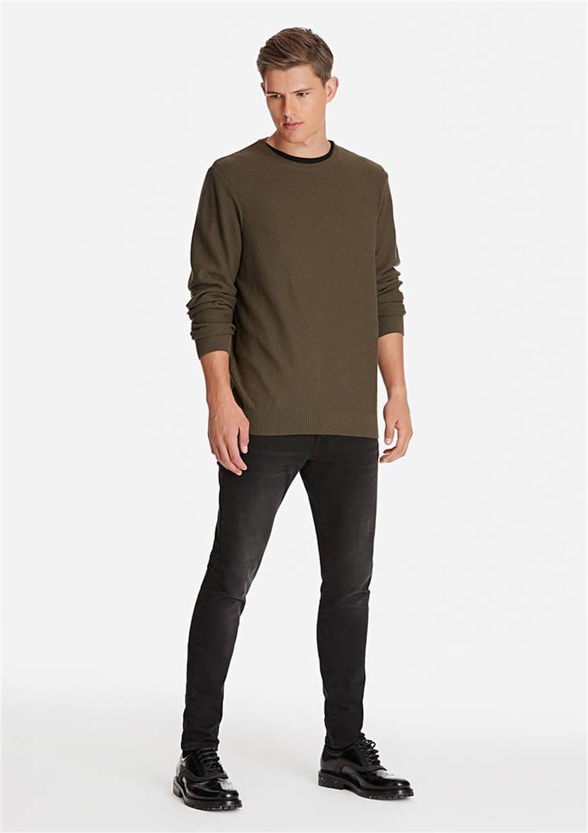 00424242140NEBIMV3NEBIMV3|00424242140|STDMAVİ JAMES Dark Smoke Authentic Vintage ERKEK PANTOLON 0042424214-STD