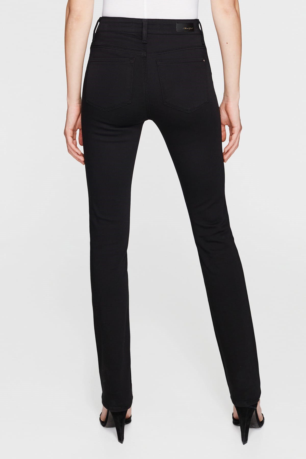 1074622002NEBIMV3NEBIMV3|1074622002|STDMAVİ KENDRA Black GOLD NIGHTS KADIN PANTOLON-STD