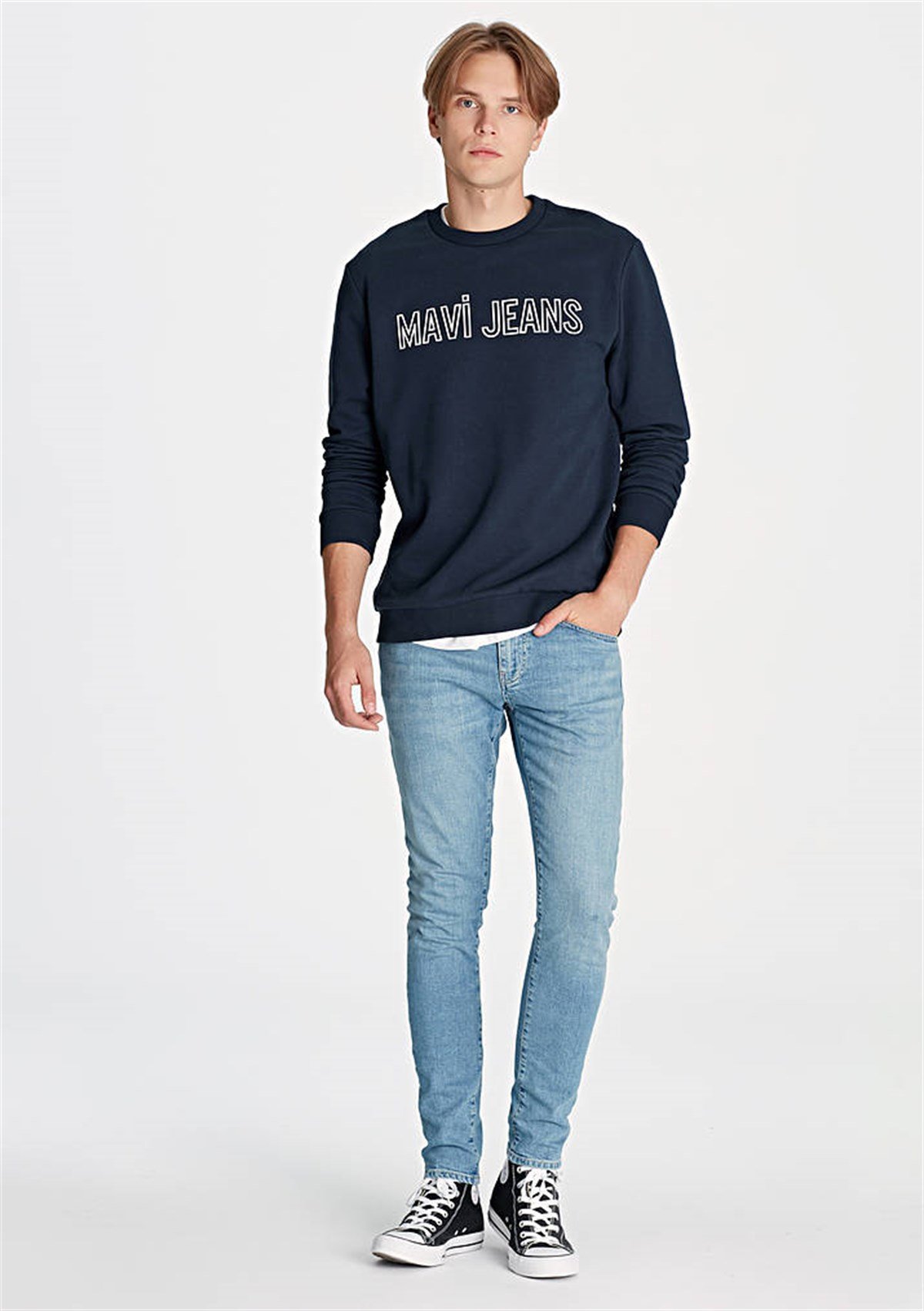 0076229574MAVİ LEO Mid Shaded 90's Comfort