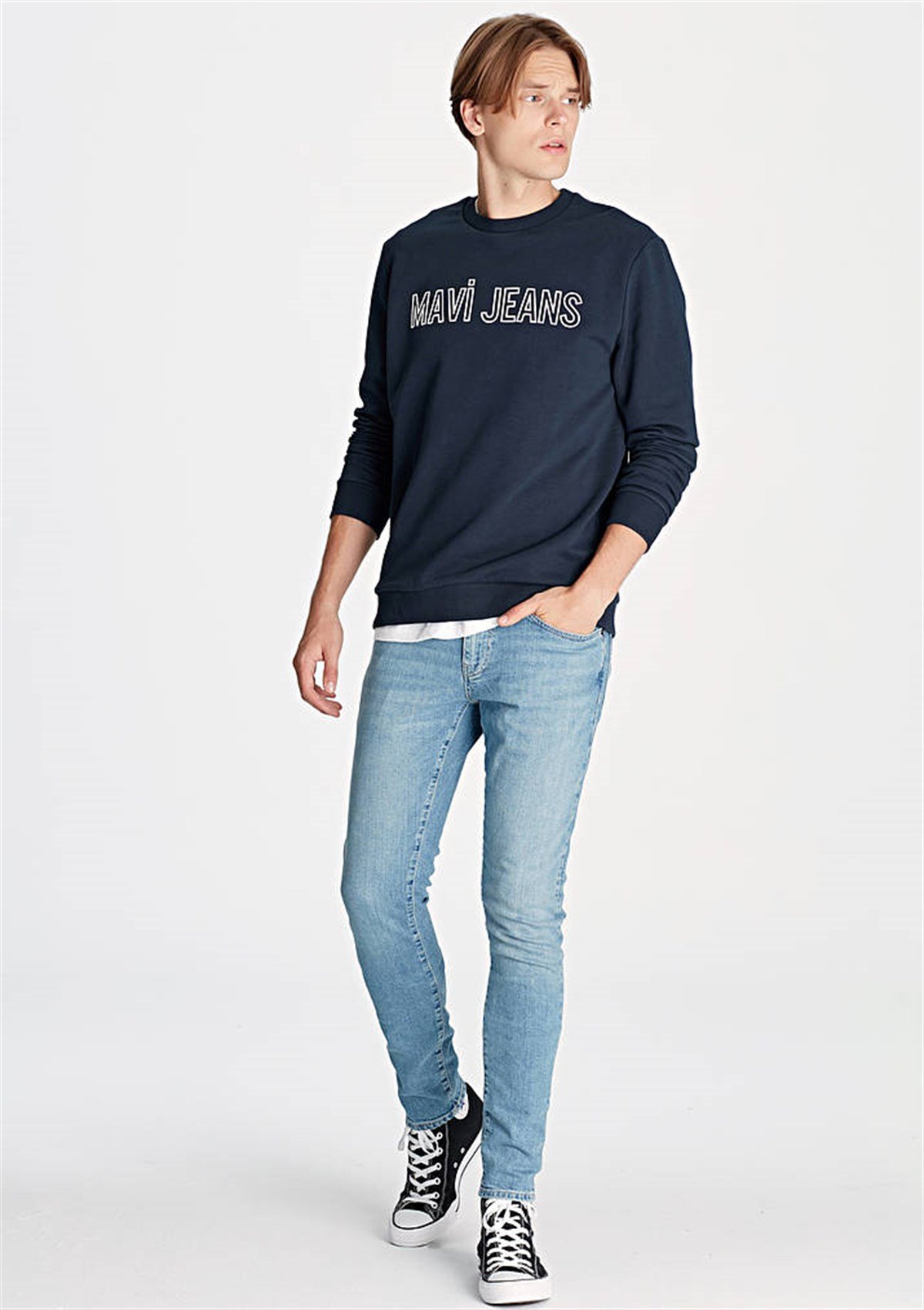 0076229574MAVİ LEO Mid Shaded 90's Comfort