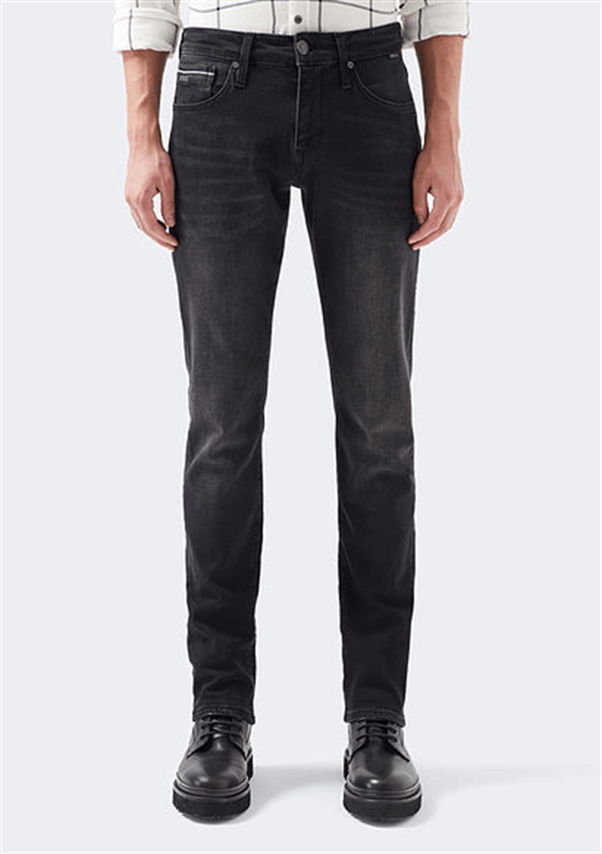 0035133159Mavi Marcus Black Brushed Mavi Black Erkek Pantolon