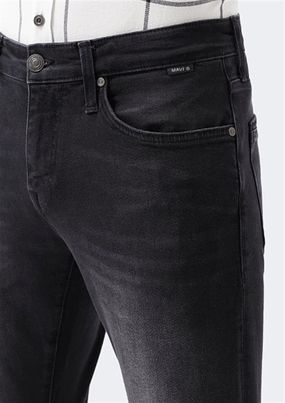 0035133159Mavi Marcus Black Brushed Mavi Black Erkek Pantolon