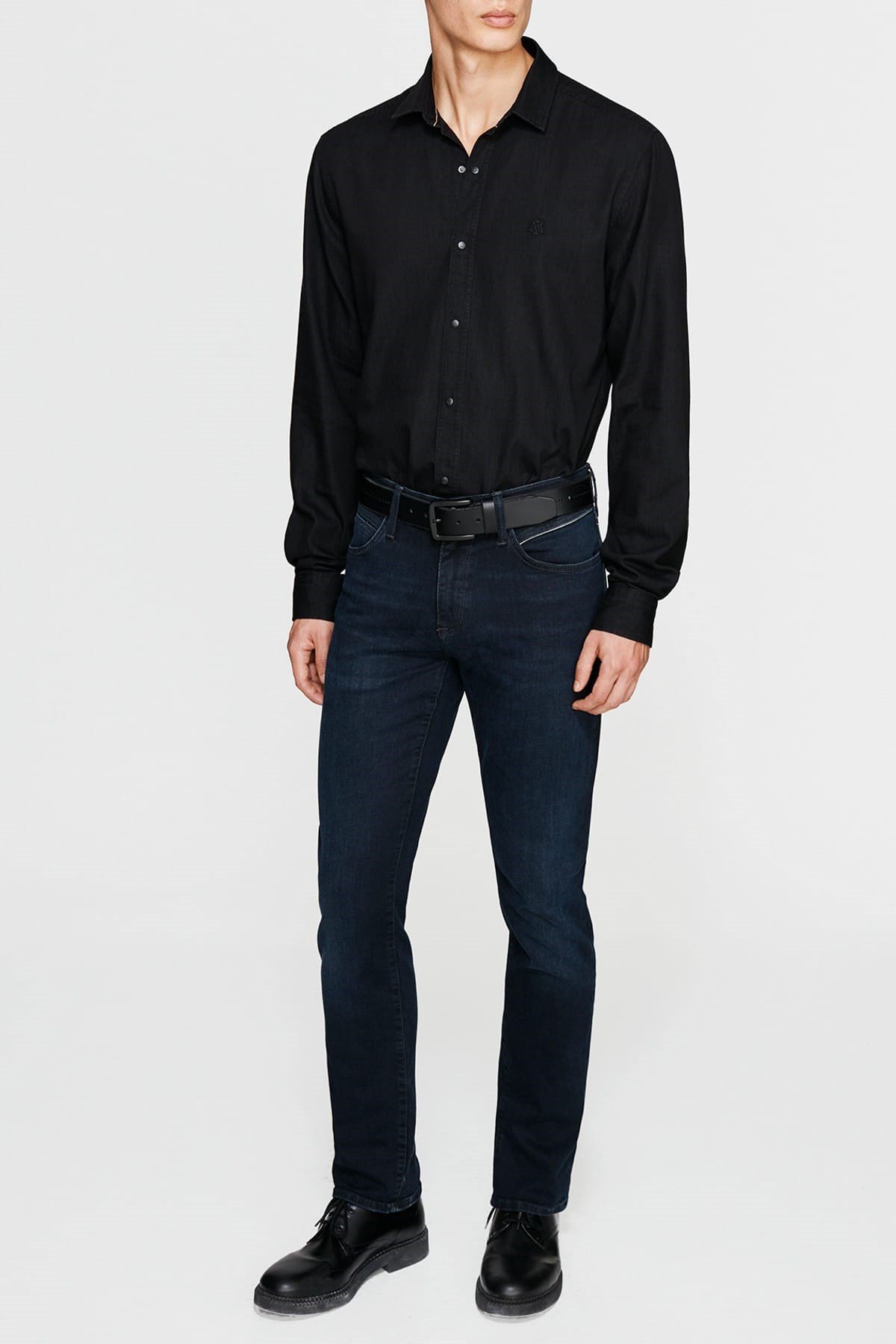 0035126953NEBIMV3NEBIMV3|0035126953|R000MAVİ MARCUS Black Brushed Urban Comfort-STD