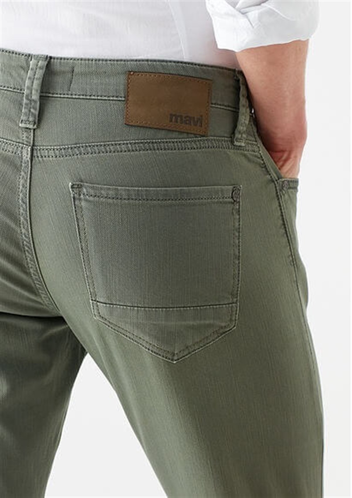 0035132491Mavi Marcus Castor Grey Comfort Erkek Pantolon