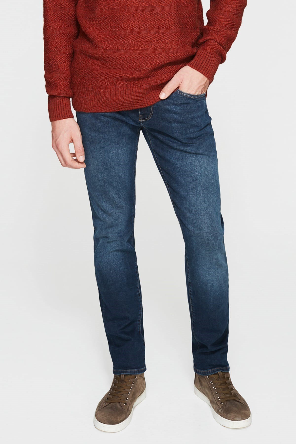 0035126949NEBIMV3NEBIMV3|0035126949|R000MAVİ MARCUS Dark Brushed 90's Comfort-STD