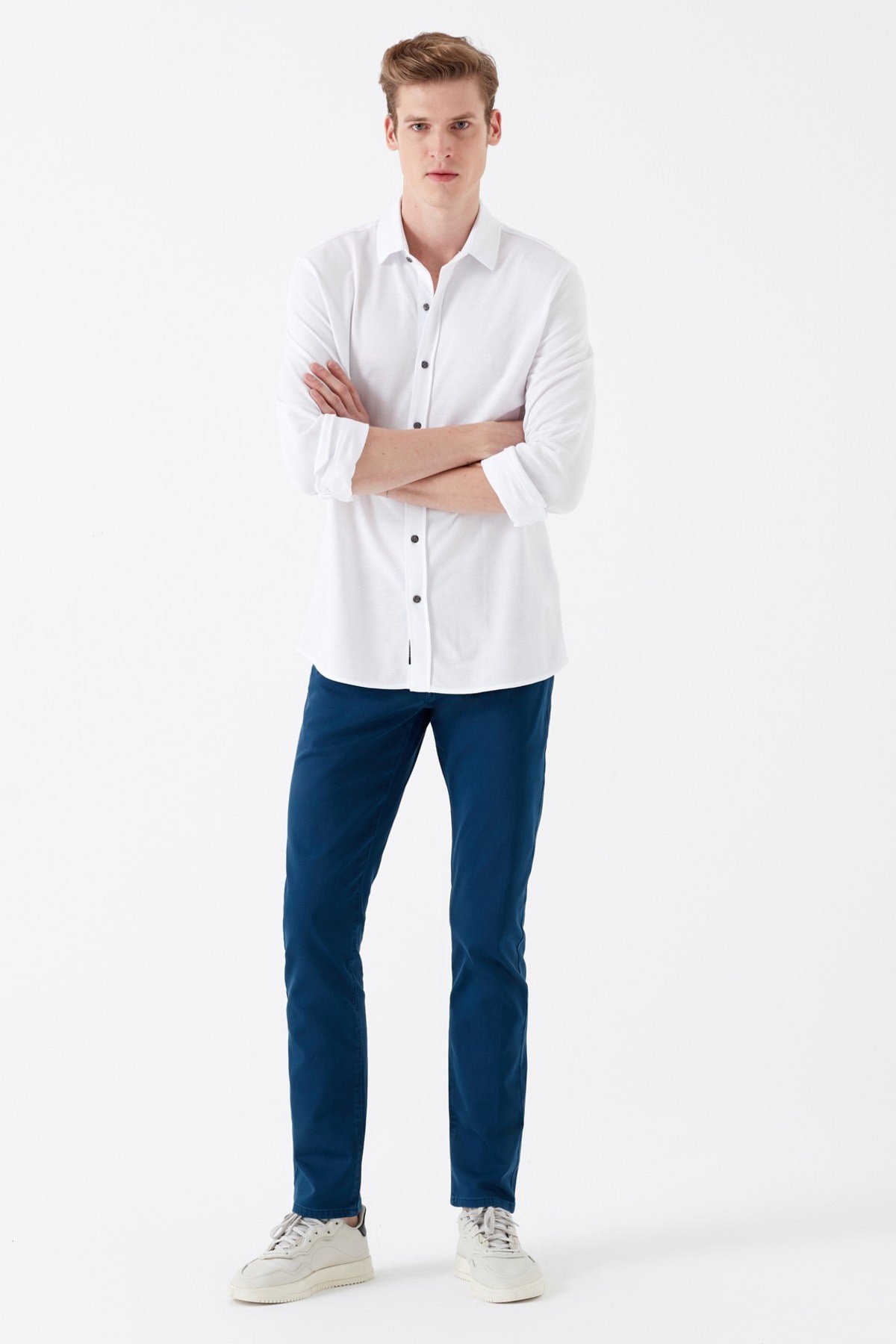 0035131246NEBIMV3NEBIMV3|0035131246|STDMAVİ MARCUS Dark Denim ERKEK PANTOLON 0035131246-STD