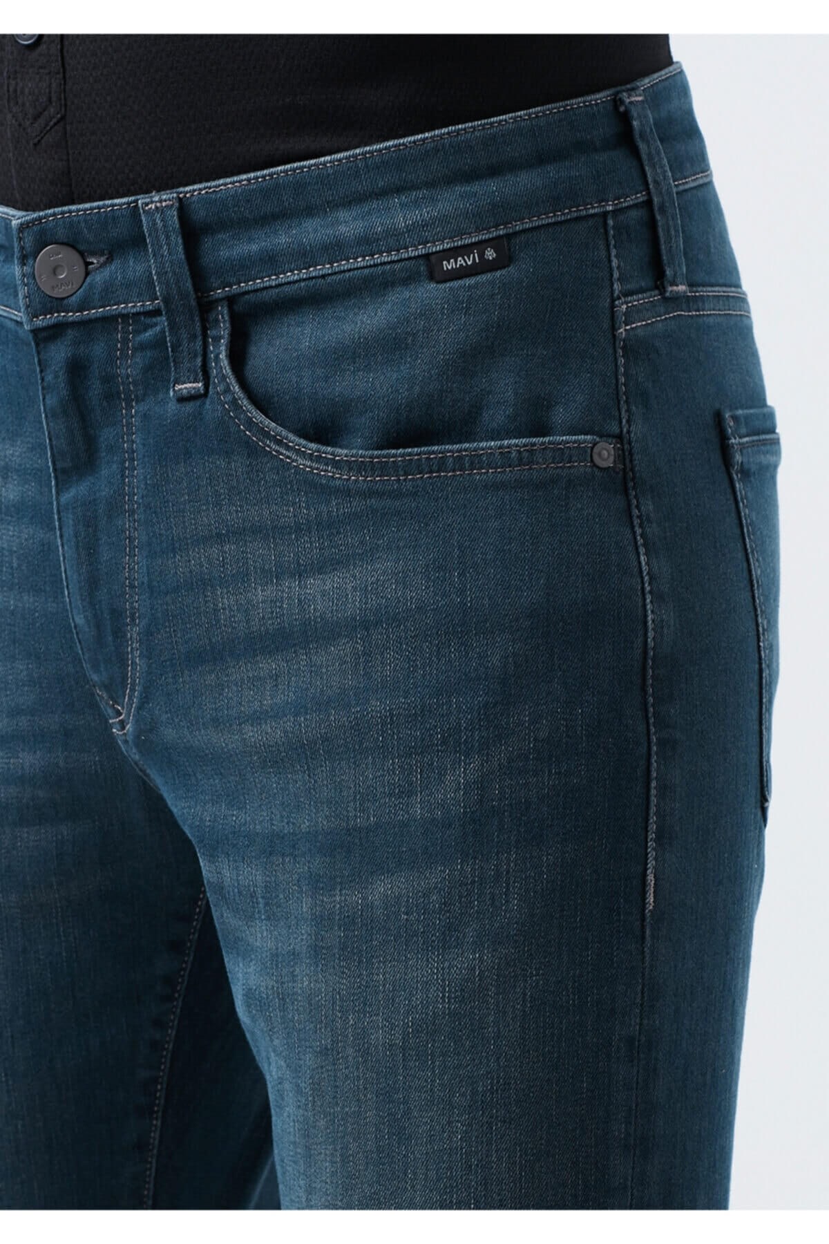 0035129616Mavi Marcus Foggy Shaded Black Erkek Pantolon