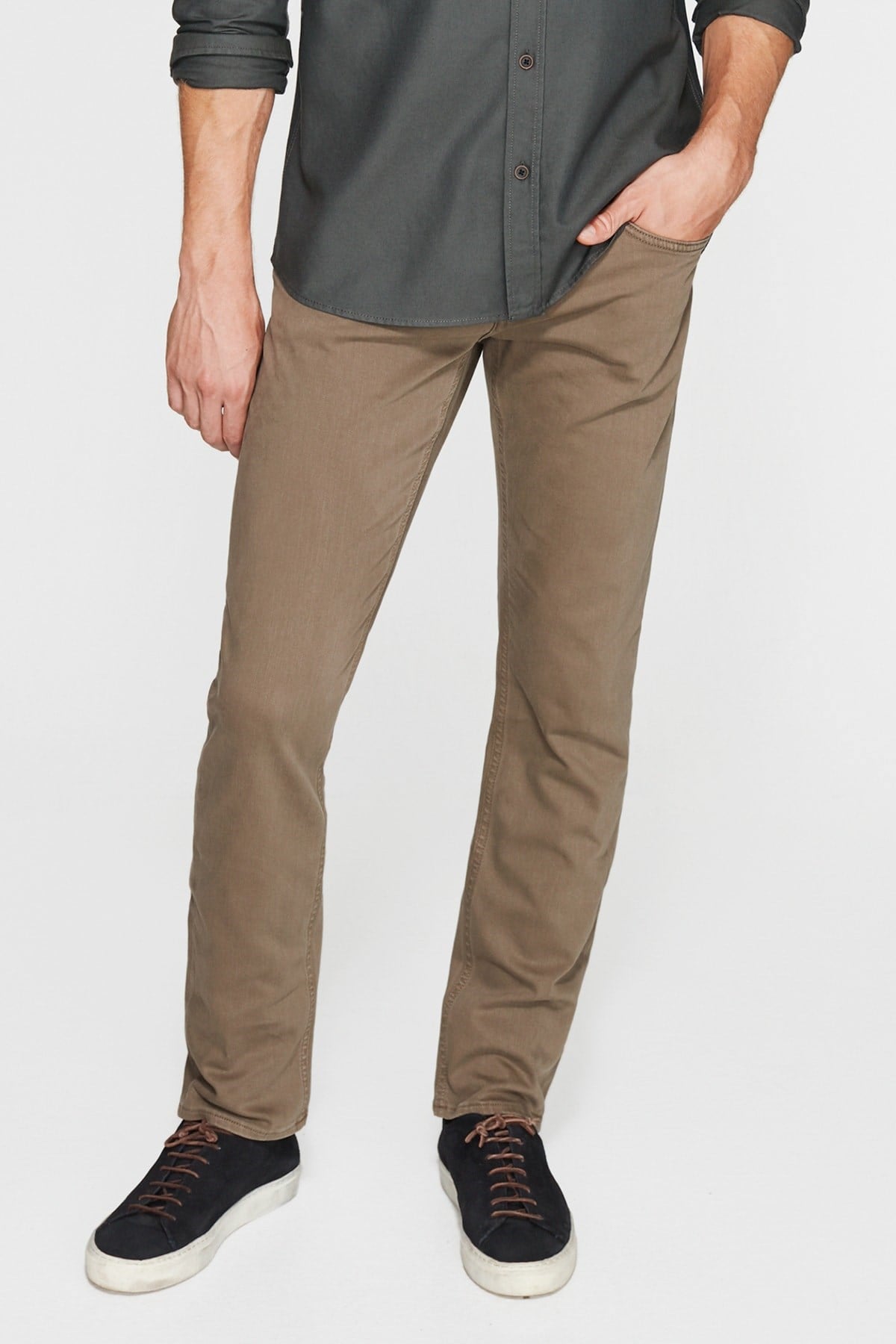 0035127454NEBIMV3NEBIMV3|0035127454|R000MAVİ MARCUS Khaki Washed Comfort-STD
