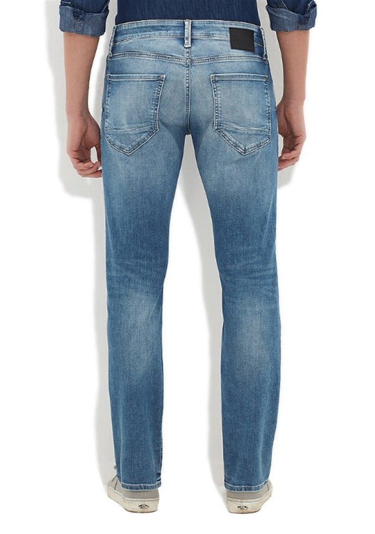 35123319MAVİ MARCUS Lt brushed Mavi Premium Comfort