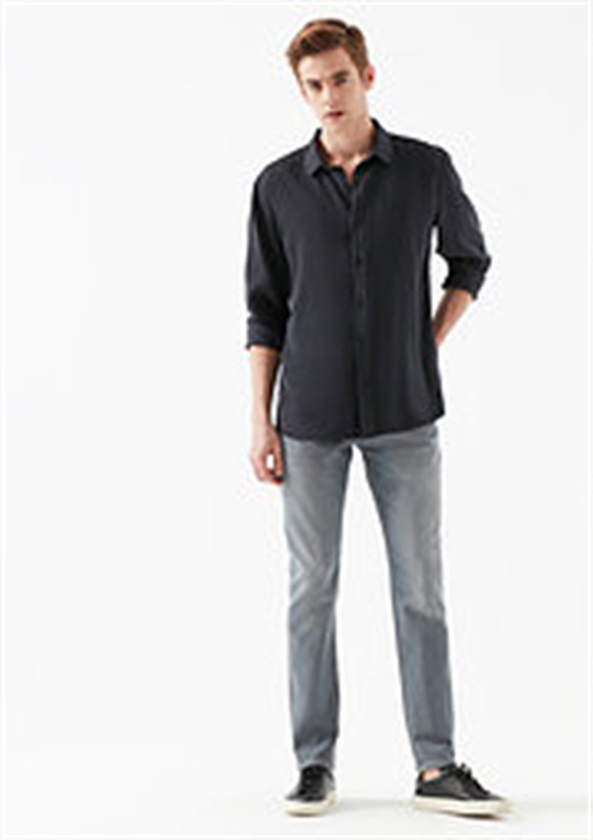 0035125632Mavi Marcus Lt Foggy Mavi Black