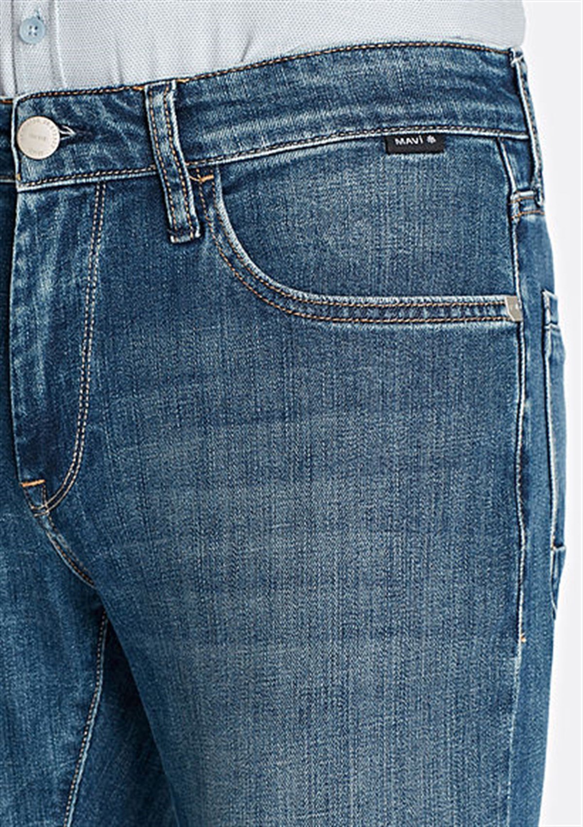 0035129620Mavi Marcus Shaded Vintage Mavi Premium Erkek Pantolon
