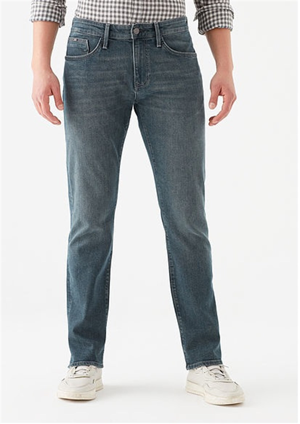 0037828186Mavi Martın Dark Foggy Shaded Mavi Black Erkek Pantolon
