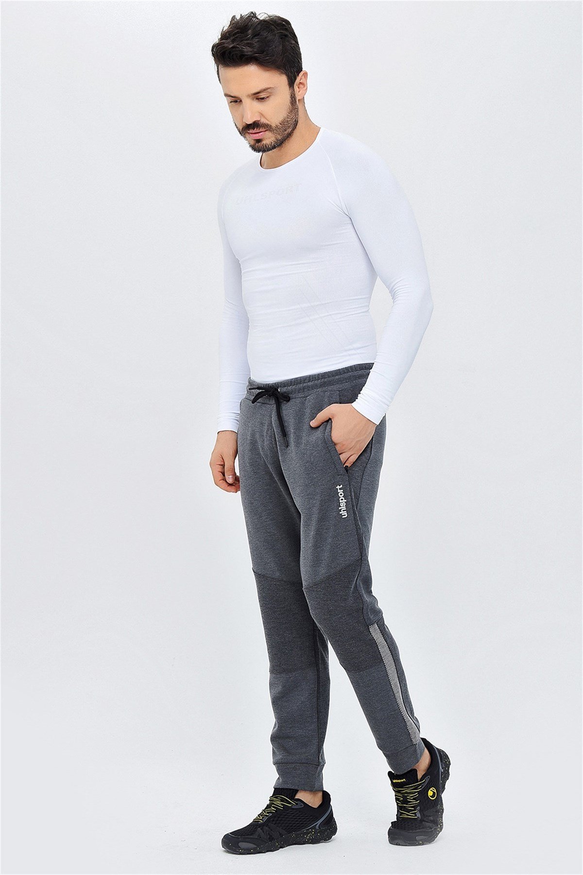 1119021NEBIMV3NEBIMV3|1119021|22.524UHLSPORT ERKEK PANTOLON PAMUK TETRA M - 1119021-ANTRASİTMELANJ