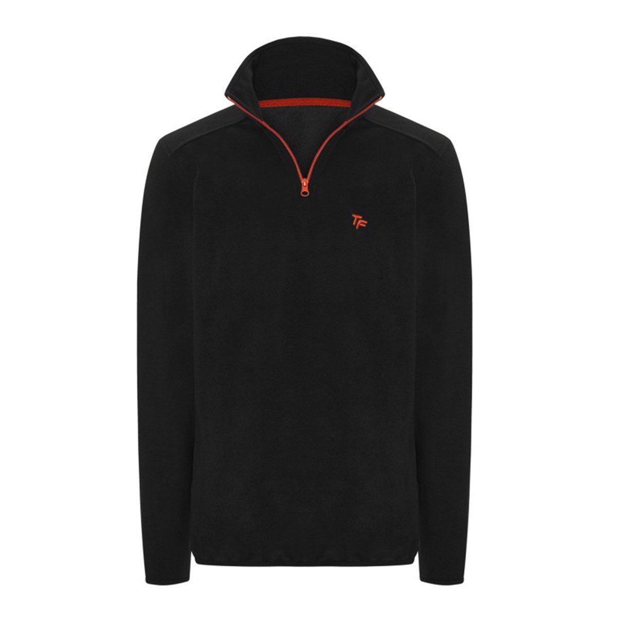 HZTP19018TF Polarline Erkek 1/4 Fermuar Sweatshirt-SİYAH