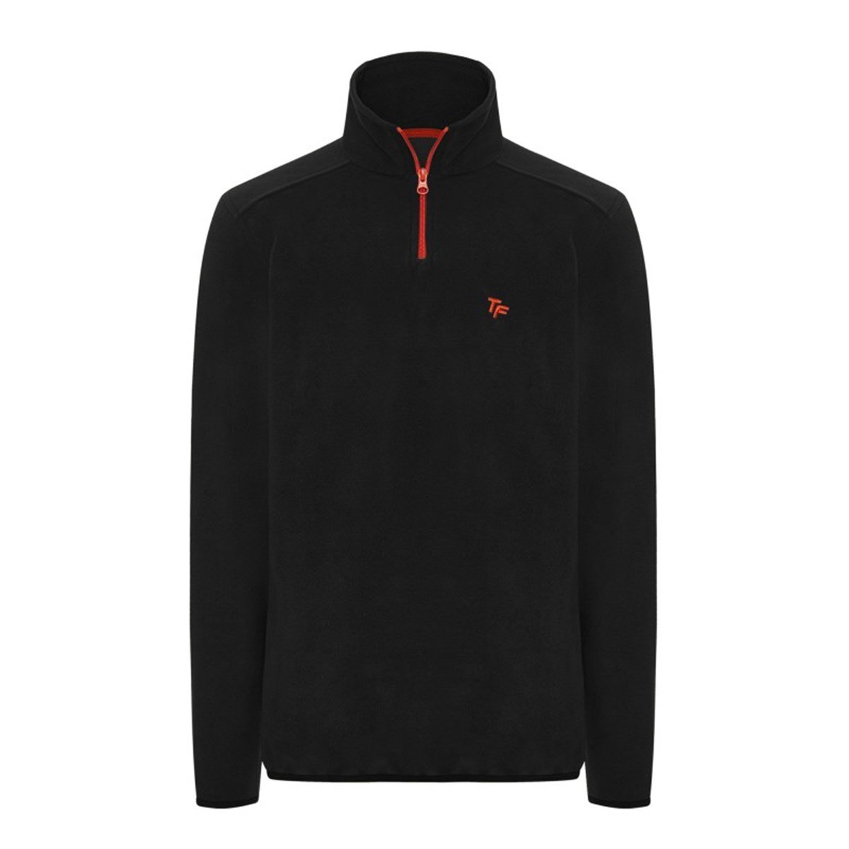 HZTP19018TF Polarline Erkek 1/4 Fermuar Sweatshirt-SİYAH