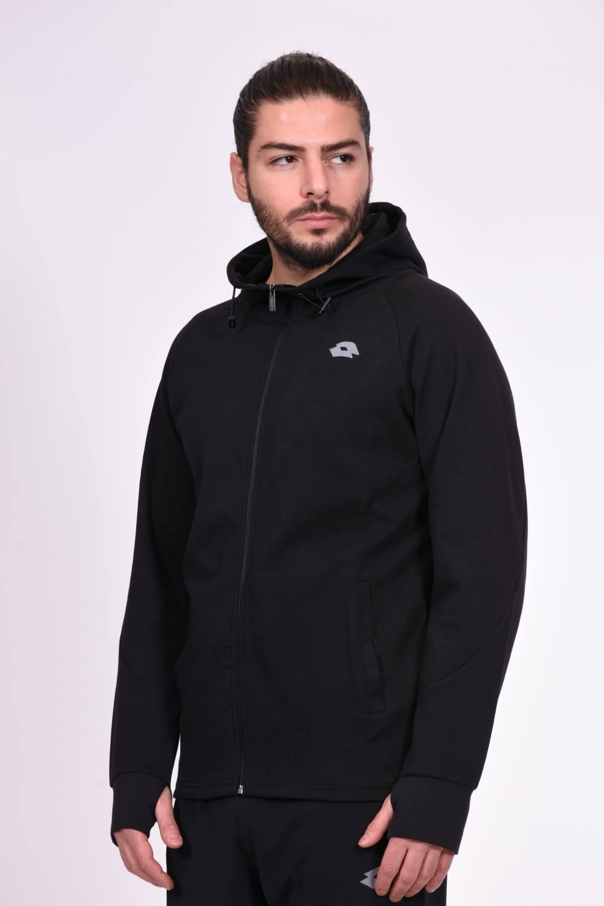 R7646Lotto Minner Sweat Hd Fz Ft Erkek Sweatshirt - R7646