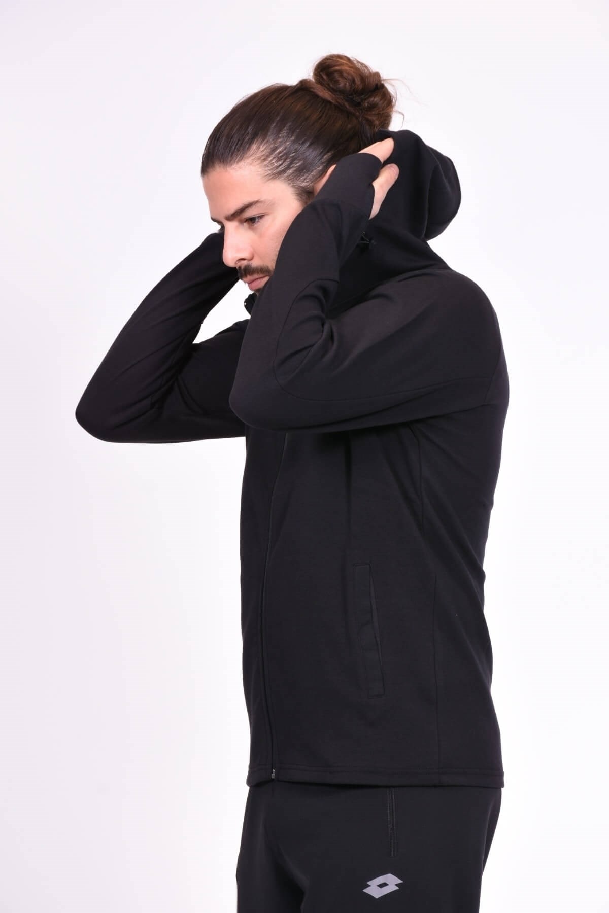 R7646Lotto Minner Sweat Hd Fz Ft Erkek Sweatshirt - R7646