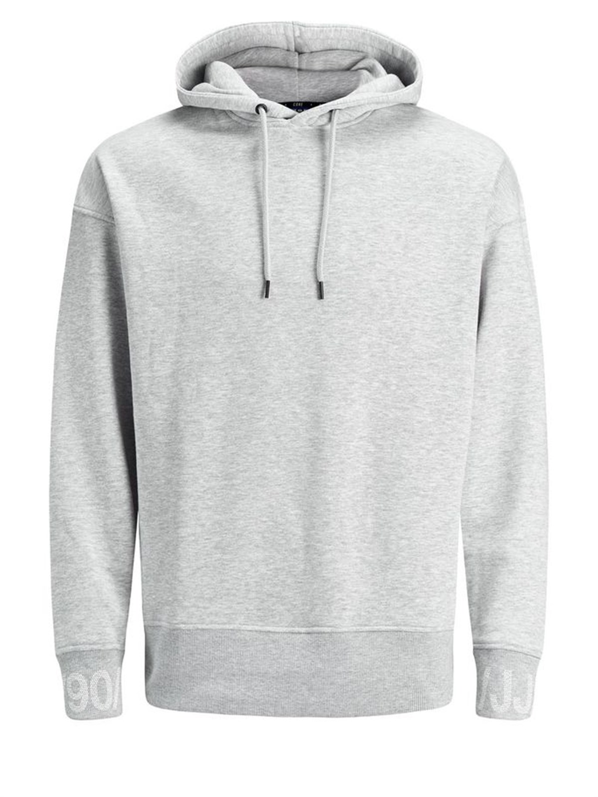 12145349NEBIMV3NEBIMV3|12145349|LightJACK & JONES JCOHALFTONE SWEAT HOOD ERKEK SWEATSHIRT-Light Grey Melange