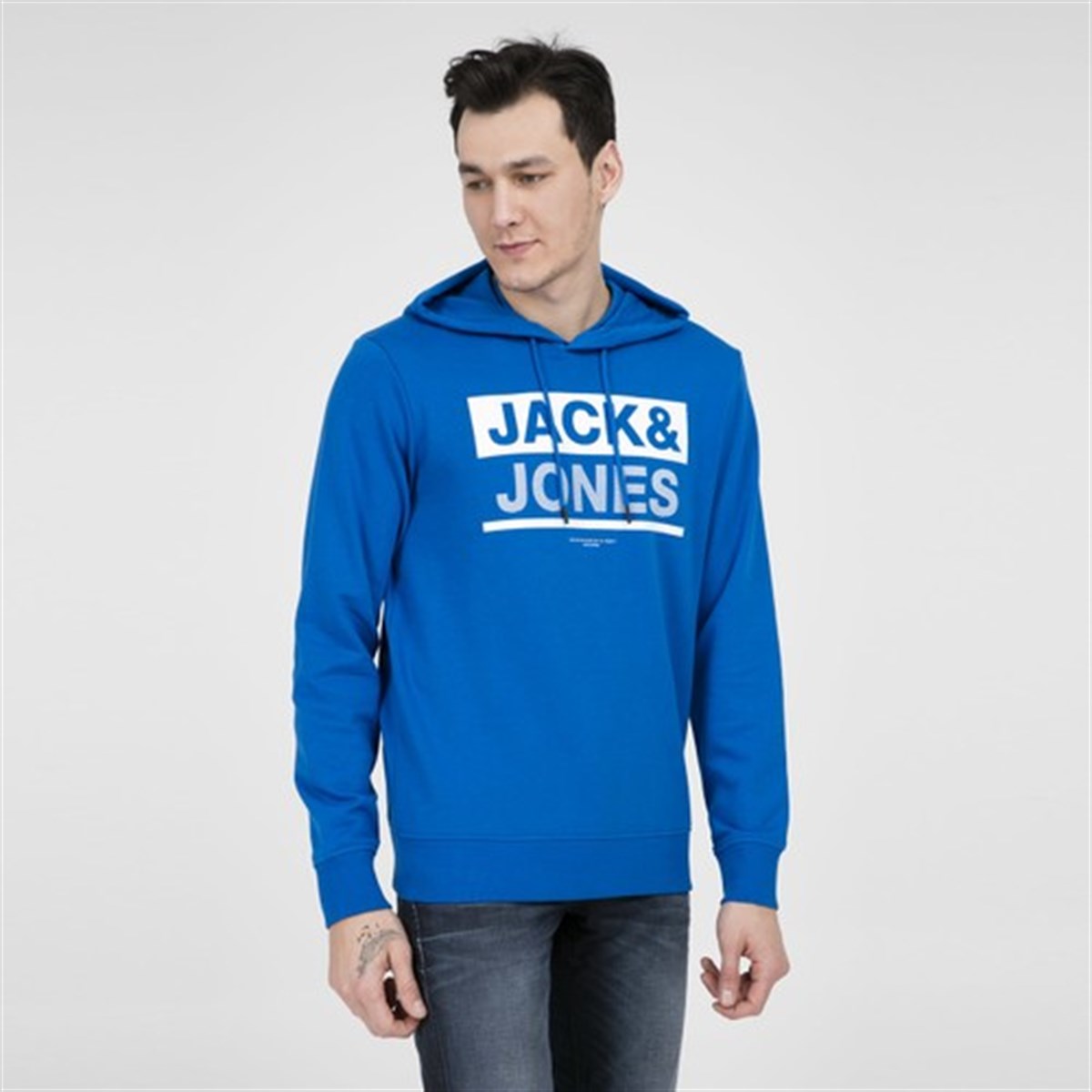 12148875NEBIMV3NEBIMV3|12148875|SkydiverJACK & JONES JCOMONEY SWEAT HOOD WHS ERKEK SWEATSHIRT-Skydiver