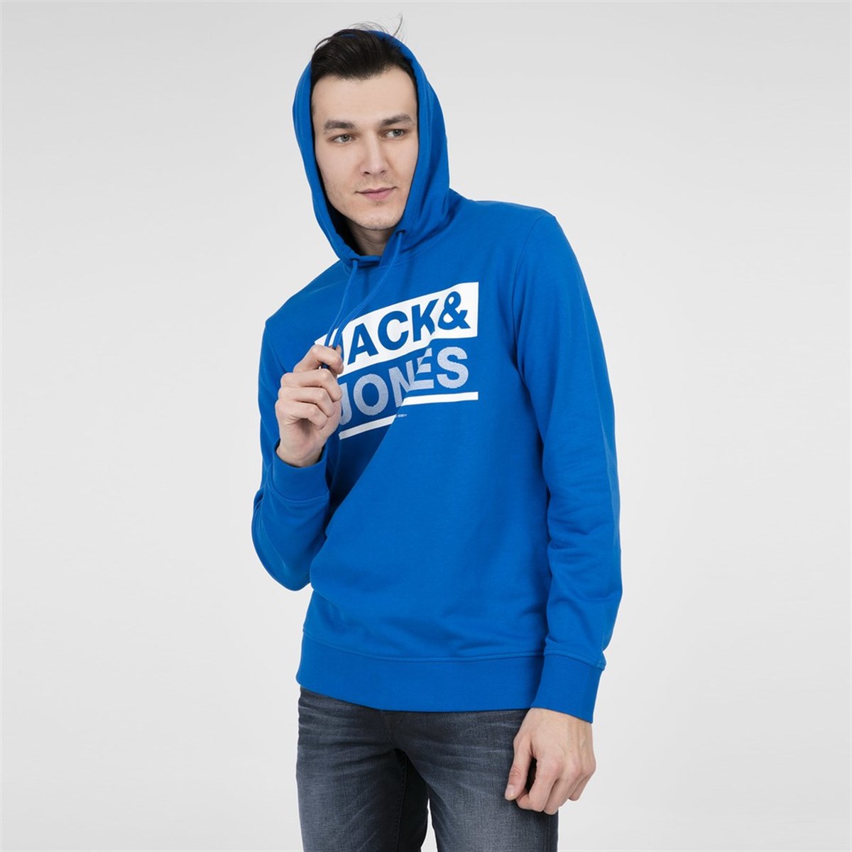 12148875NEBIMV3NEBIMV3|12148875|SkydiverJACK & JONES JCOMONEY SWEAT HOOD WHS ERKEK SWEATSHIRT-Skydiver