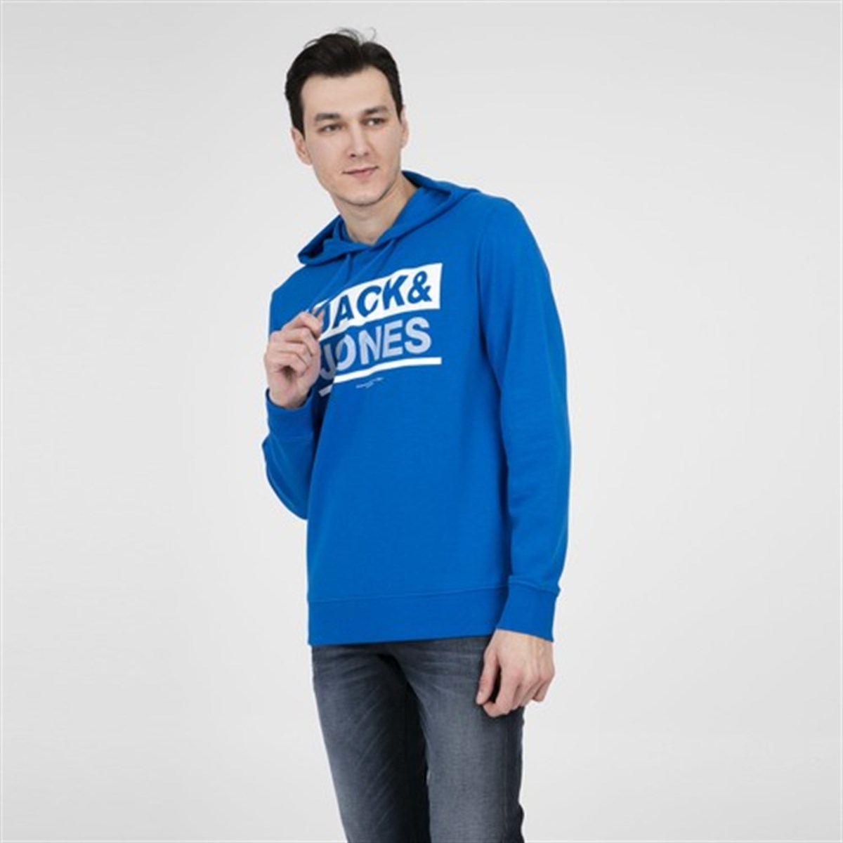 12148875NEBIMV3NEBIMV3|12148875|SkydiverJACK & JONES JCOMONEY SWEAT HOOD WHS ERKEK SWEATSHIRT-Skydiver