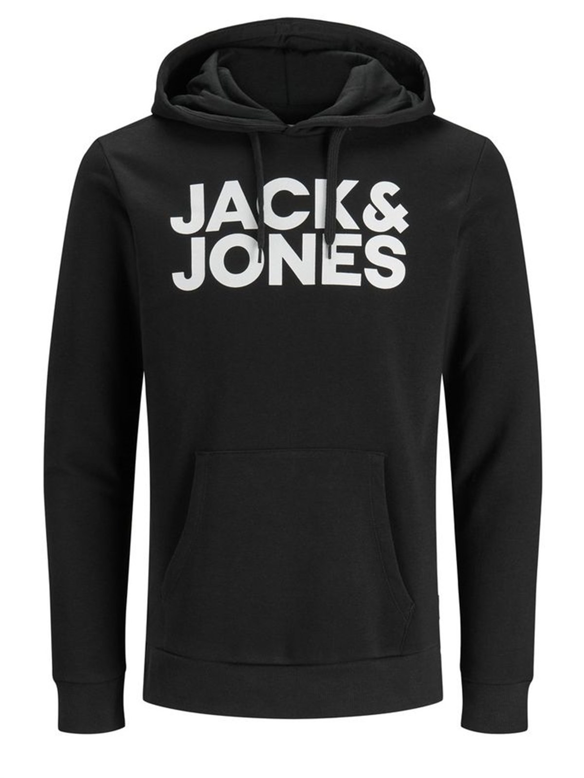 12152840NEBIMV3NEBIMV3|12152840|BlackJACK & JONES JJECORP LOGO SWEAT HOOD NOOS ERKEK SWEATSHIRT-Black