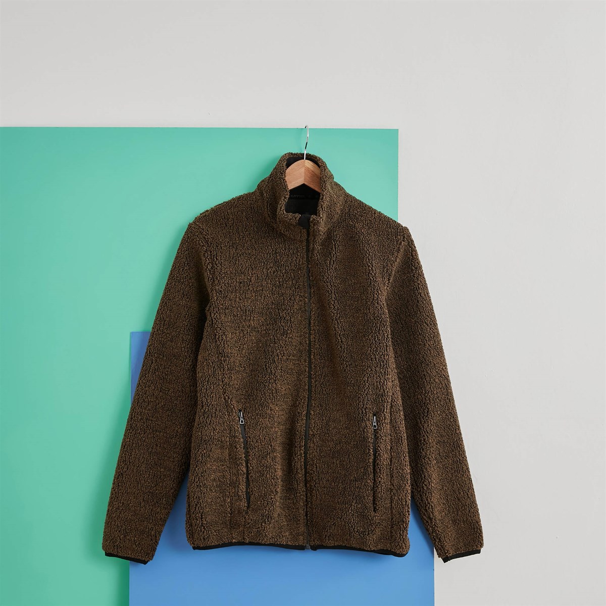 2012121-810Exuma Tam Fermuarlı Erkek Sweatshirt
