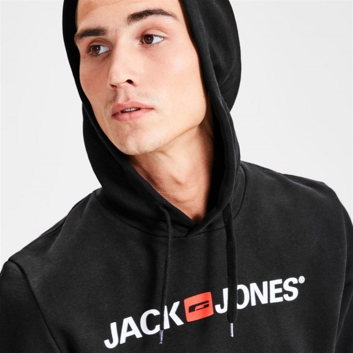 12137054Jack & Jones Jjecorp Old Logo Sweat Hood Noos Erkek Sweatshirt