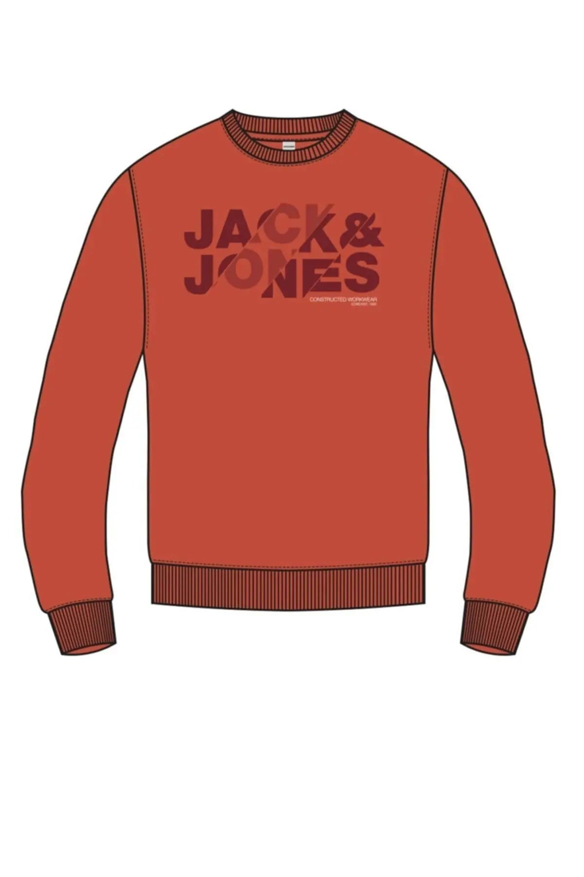 12180202Jack&Jones Jcobla Sweat Crew Neck Erkek Sweatshirt